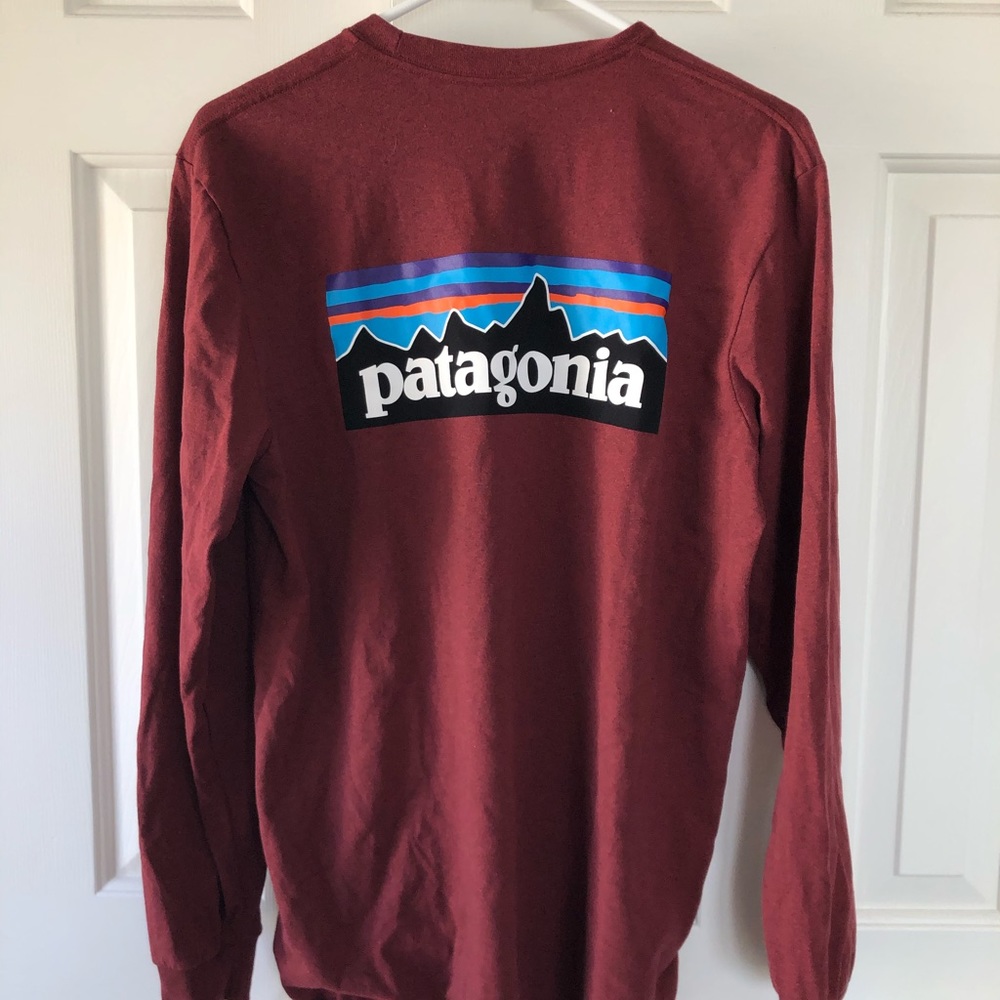 Patagonia Long Sleeve Logo Tee